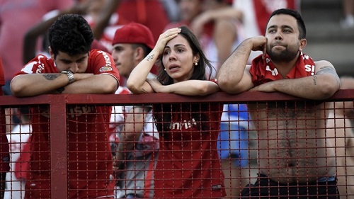 Inter só empata com Fluminense e sofre primeiro rebaixamento de sua história