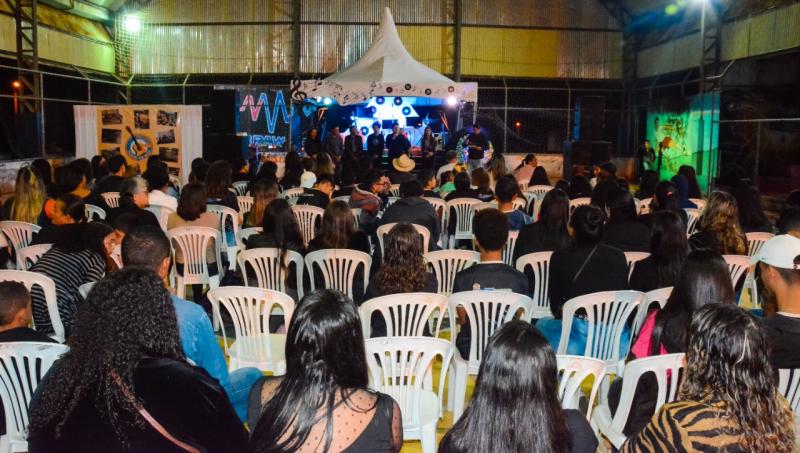 Realizado o Festival de Musica do projeto Tocar Guajeru