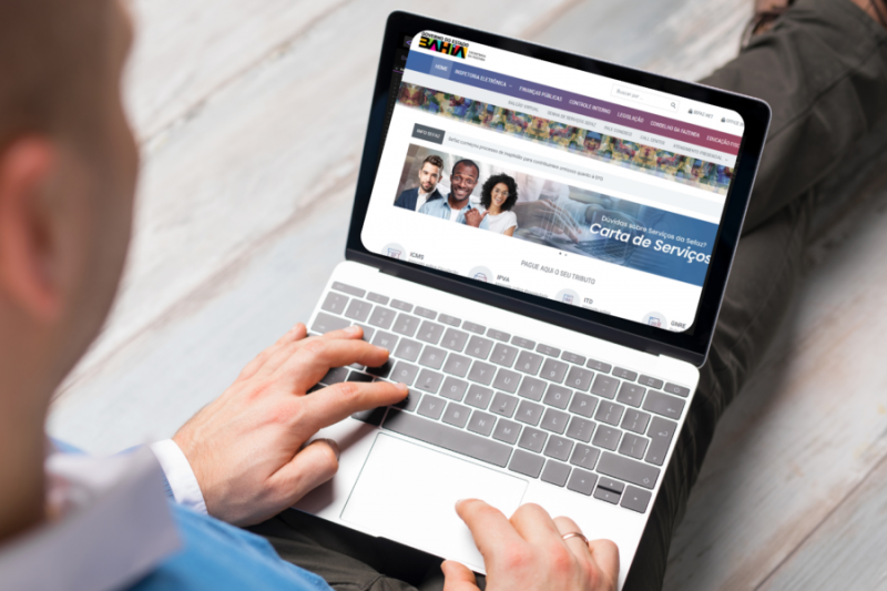 Novo site da Secretaria da Fazenda do Estado da Bahia facilita acesso aos serviços