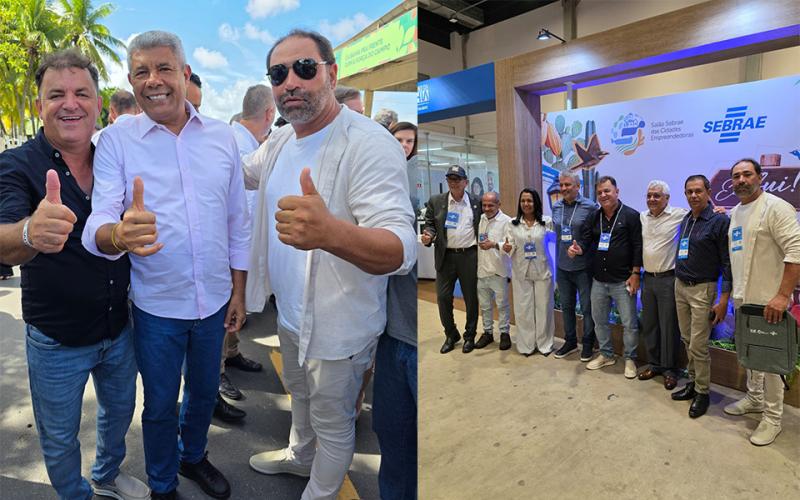 Rio do Antônio Marcou presença no Encontro Estadual de Prefeitos da Bahia durante Salão Sebrae das Cidades Empreendedoras