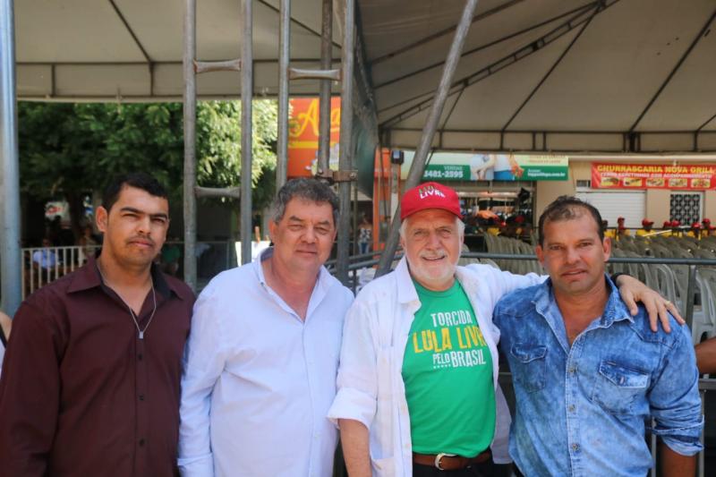Prefeito de Rio do Antônio participa de comitiva que recepcionou Rui Costa em Bom Jesus da Lapa