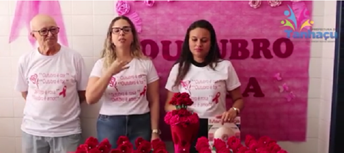 Prefeitura de Tanhaçu realiza mais uma ação do Outubro Rosa