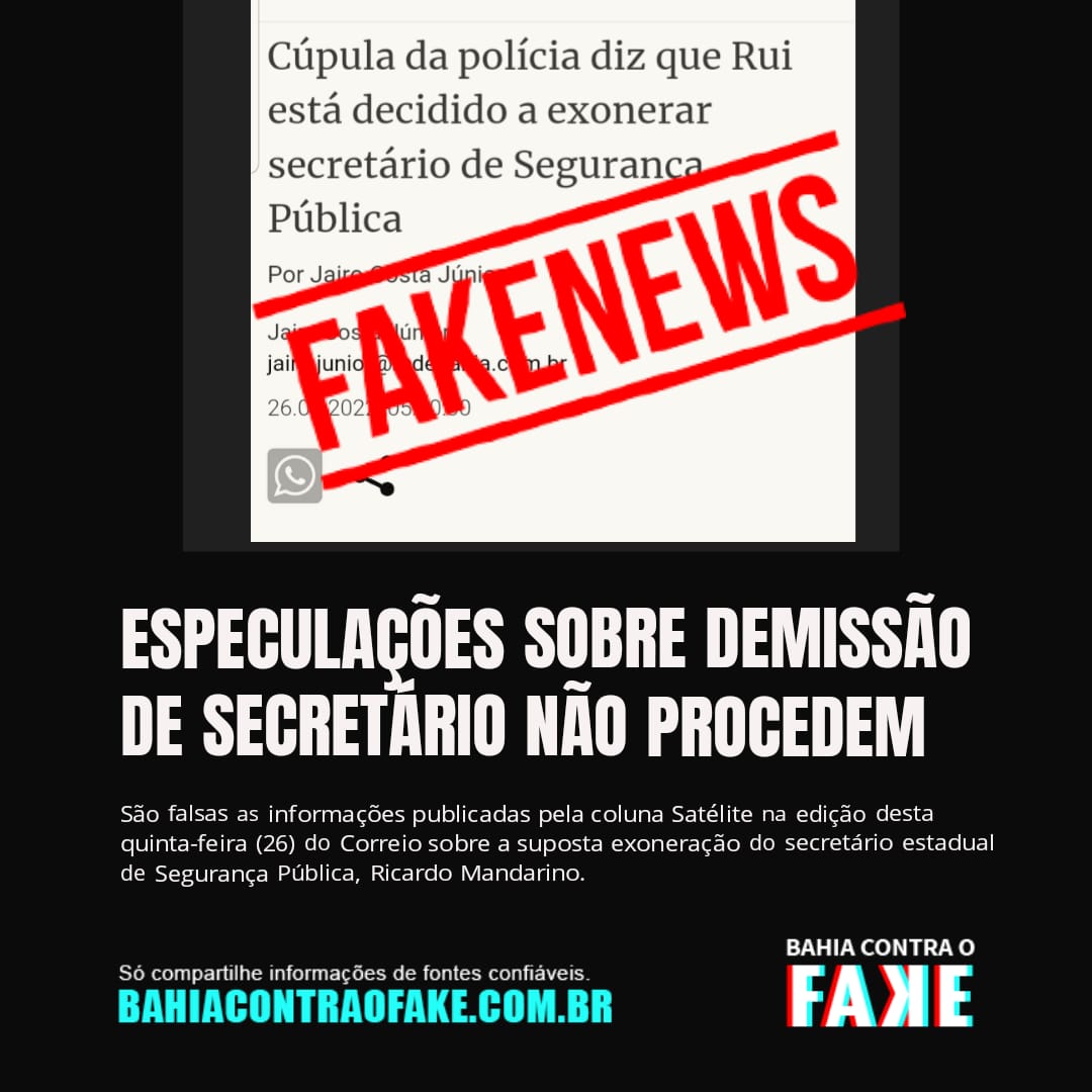 Governo do Estado nega boato sobre exoneração do secretário Ricardo Mandarino