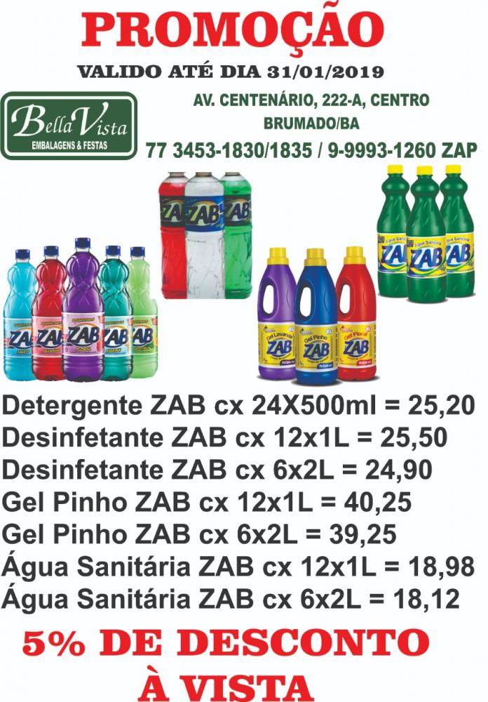 Confira essa promoção imperdível da Bella Vista Embalagem e Festas