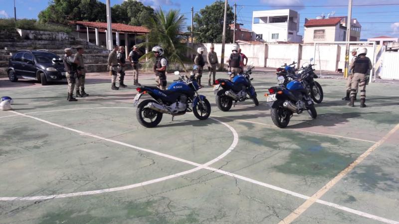 Novos policiais da 34ª CIPM passam por capacitação em motocicletas e Radiopatrulhamento