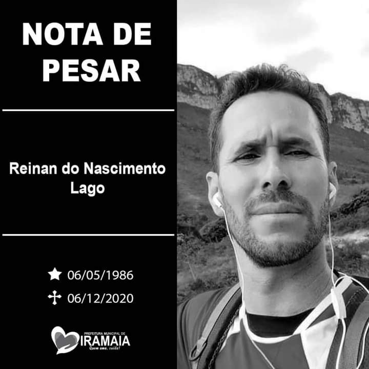 Iramaia: Prefeitura emite nota de pesar pela morte do guia turístico Reinan do Nascimento Lago  