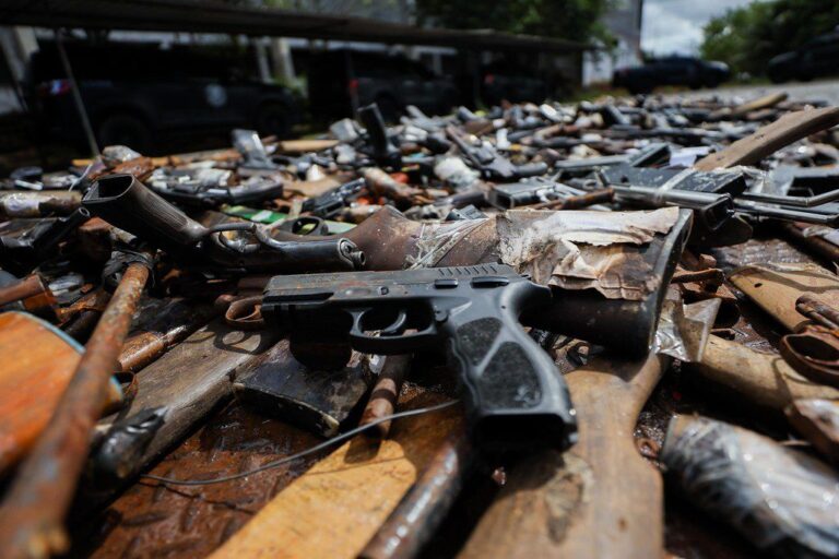 Forças da Segurança aumentam em 18% o número de armas apreendidas no 1° semestre