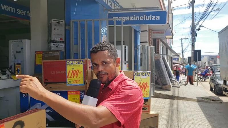 Brumadense se emociona ao ser contemplado com grande prêmio do Magazine Luiza, veja o vídeo