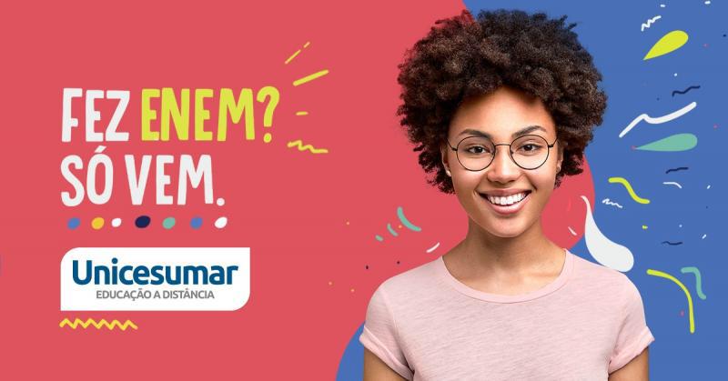 Valorize sua nota do enem na Unicesumar Polo Brumado