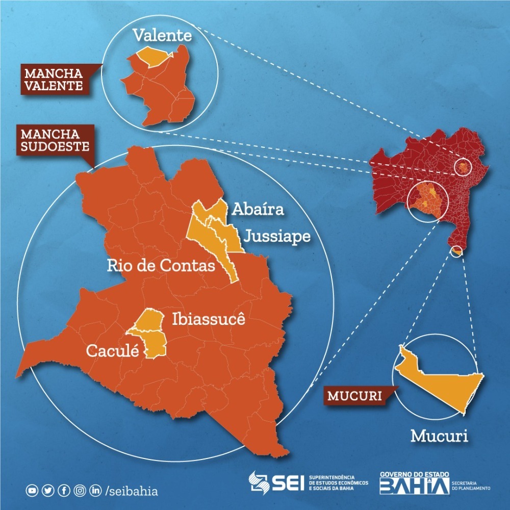 Abaíra, Caculé, Jussiape e Rio de Contas estão entre os municípios baianos com menor pobreza, segundo pesquisa