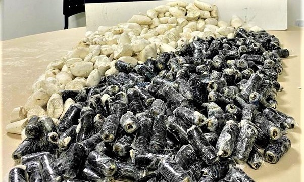 Boliviana é presa em Vitória da Conquista com cocaína avaliada em 540 mil