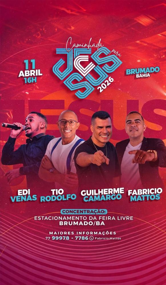 Caminhada pra Jesus anuncia programação musical com nomes consagrados e novas promessas do gospel