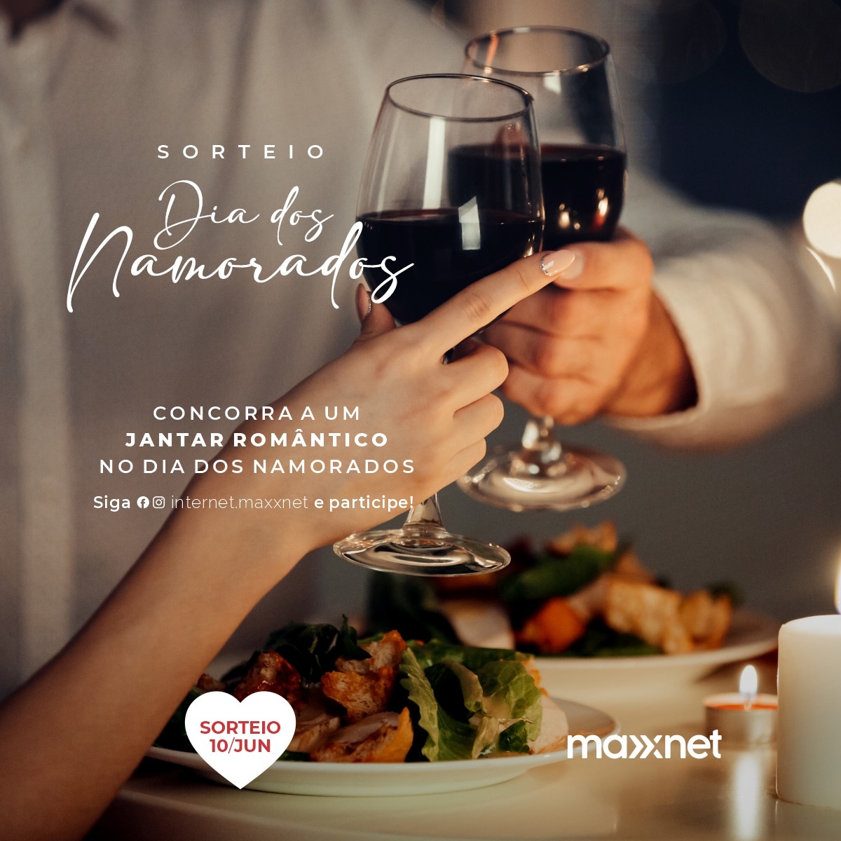 Brumado e Aracatu: Participe da Promoção Dia dos Namorados da MaxxNet