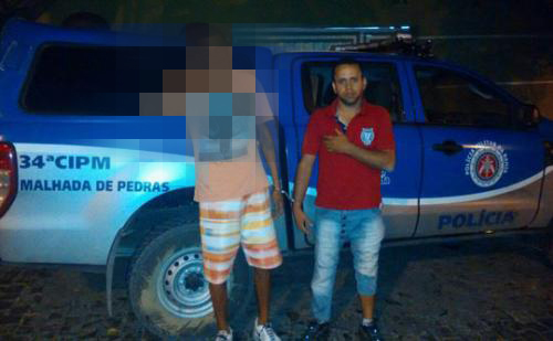 Condenado pela justiça por praticar assalto em Malhada de Pedras é preso com drogas no Bairro São Félix em Brumado
