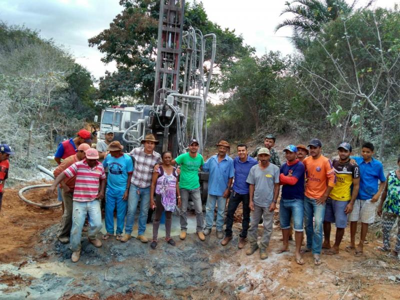Abertura de Poços: Zona Rural de Guajeru continua sendo beneficiada pela Prefeitura