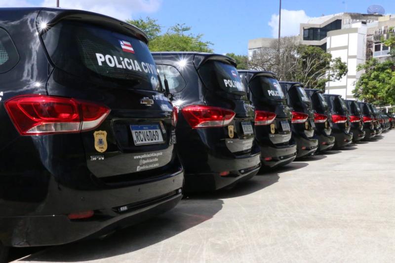 Polícia Civil recebe viaturas com nova identidade visual