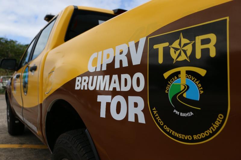 Brumado: Ônibus clandestino é apreendido em barreira na BA-262 com a BR-030