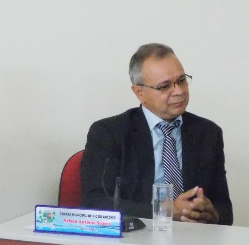 Nelson Soares é eleito novo Presidente da Câmara de Vereadores de Rio do Antônio