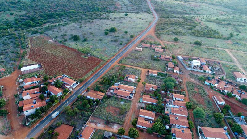 Asfalto de Cristalândia é concluído e entregue à população pela prefeitura de Brumado