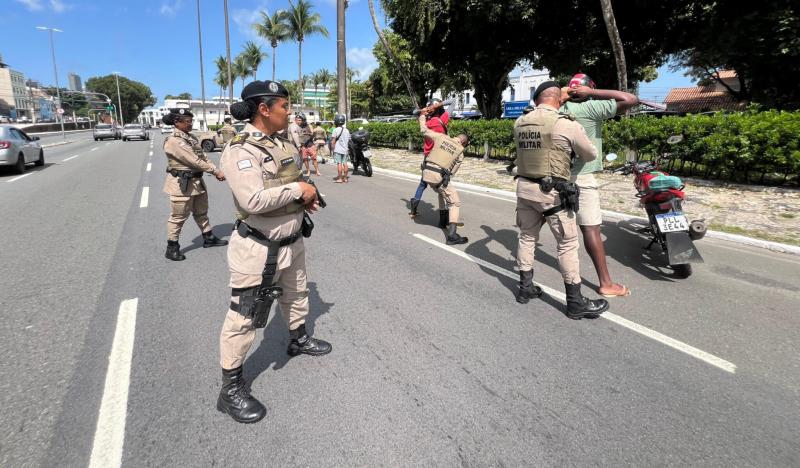 PMBA registra a apreensão de 16 armas de fogo na Bahia durante 7ª edição nacional da Operação Força Total