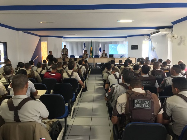34ª CIPM promove parada militar e palestras ao efetivo da unidade