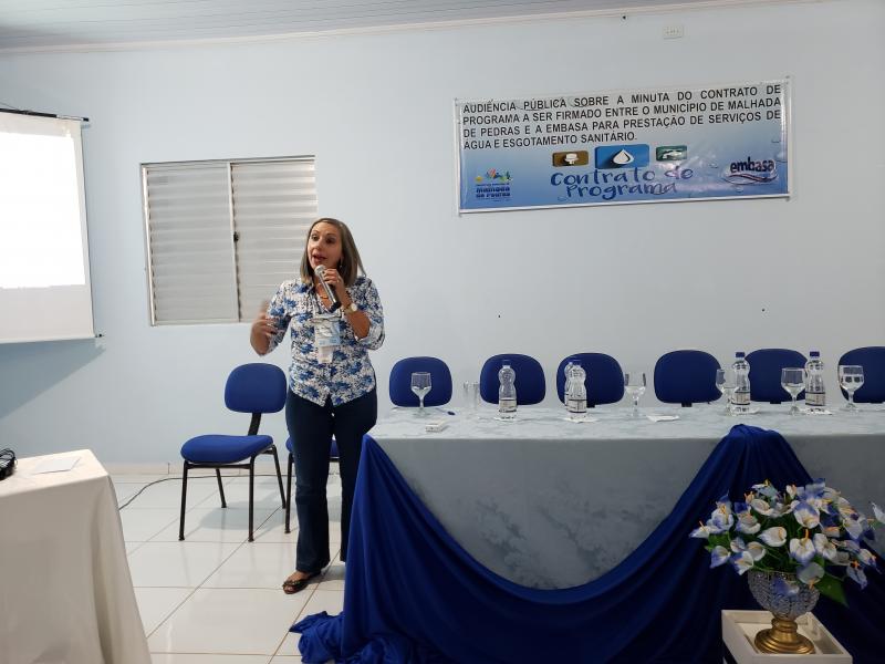 Audiência Pública: Embasa apresenta Minuta de contrato a ser firmado com Malhada de Pedras