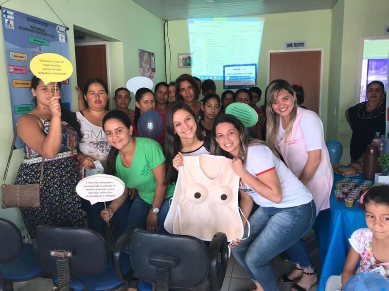 Agosto Dourado para conscientização da amamentação é realizado com sucesso em Aracatu