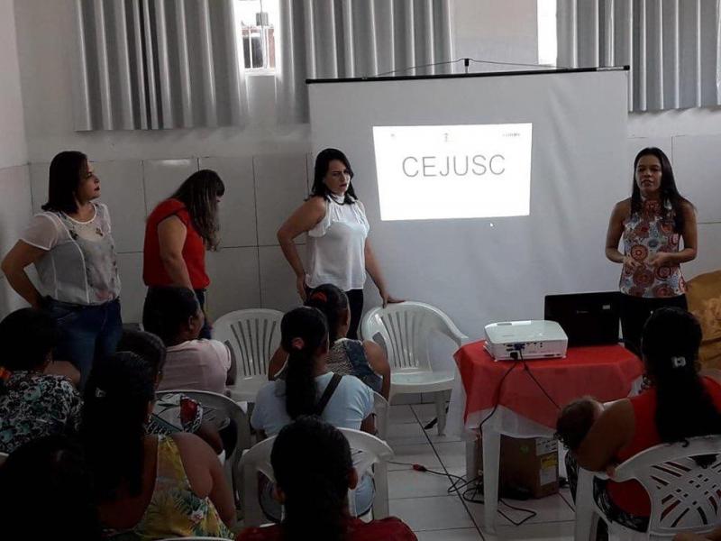 Brumado: Equipe CEJUSC-Brumado ministra palestra para os assistidos do CRAS Yolanda Pires