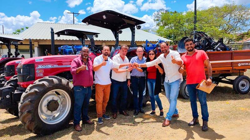 Rio do Antônio: André Berkovitz entregará mais uma mecanização agrícola, a oitava do seu mandato, além de outras conquistas