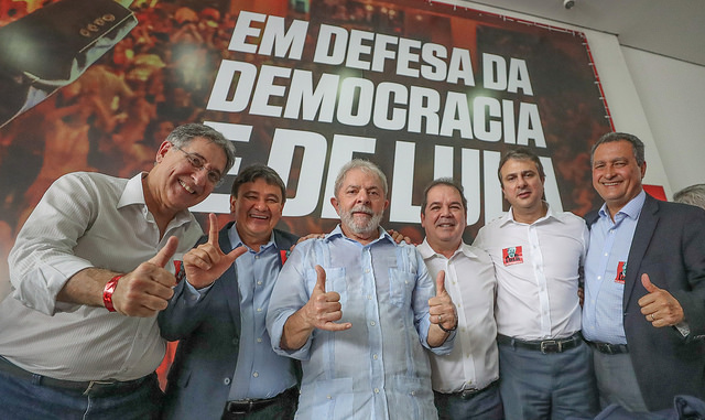 PT reafirma nome de Lula e lança sua pré-candidatura em São Paulo ao lado de várias lideranças políticas