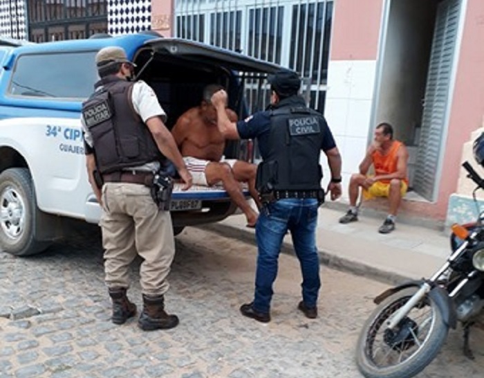 Homem é preso por suspeita de homicídio em Guajeru pela Polícia de Brumado