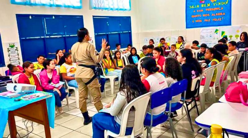 24º BPM promove palestra sobre Bullying em escolas de Brumado