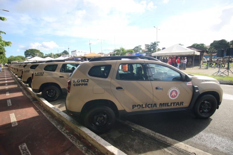 Governo do Estado reforça segurança com entrega de novos veículos