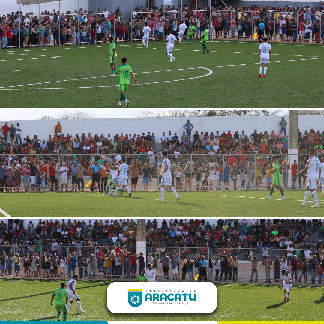 Reinauguração do estádio Libério Maia é celebrada em Aracatu