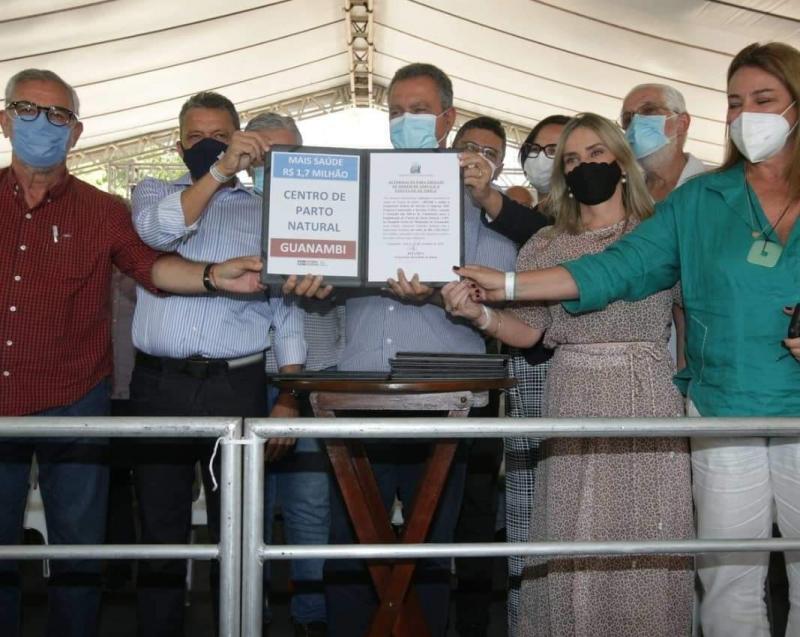 Em Guanambi, governo entrega requalificação da BA-612 e anuncia mais R$ 35 milhões em investimentos