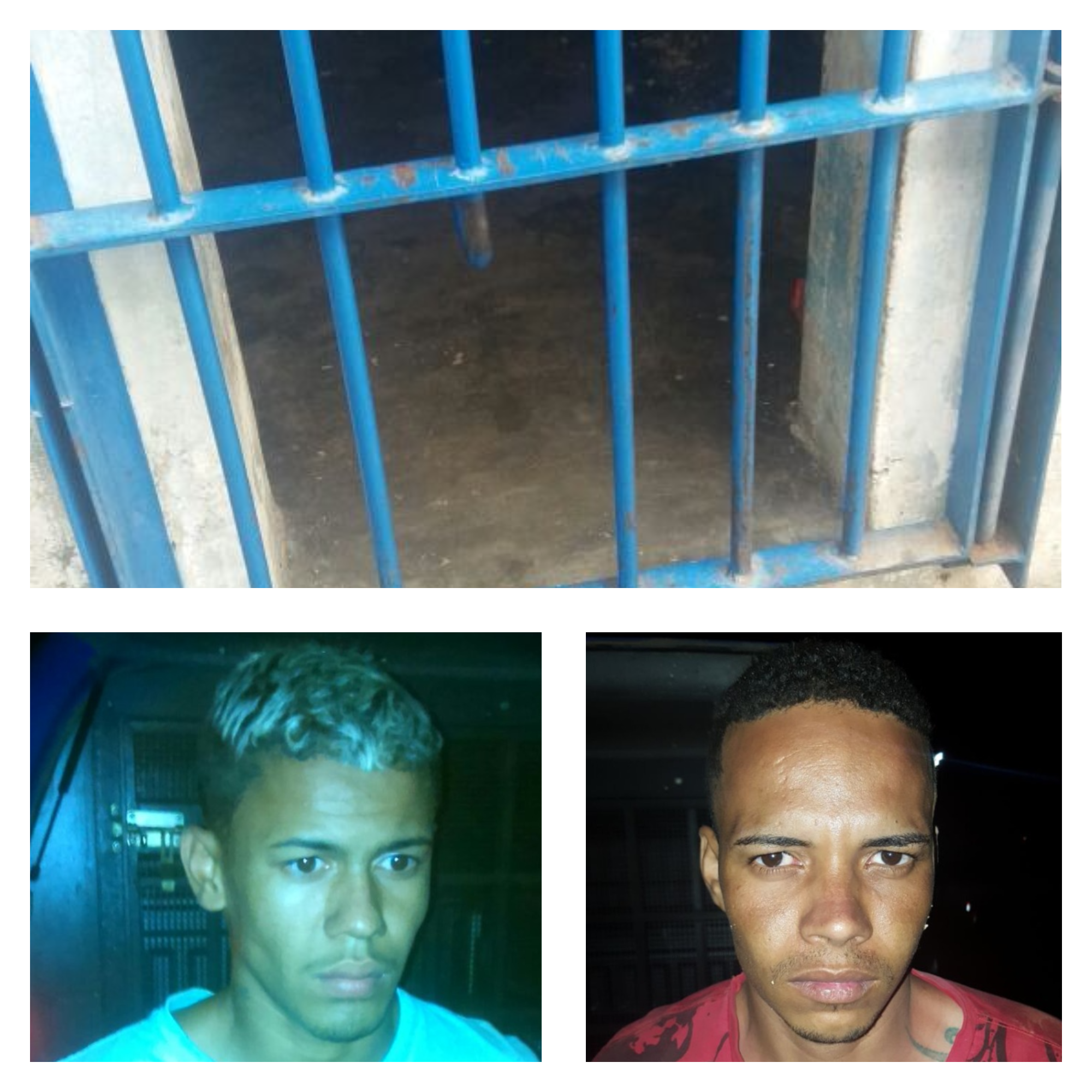 Presos serram grade e fogem da delegacia de Iramaia