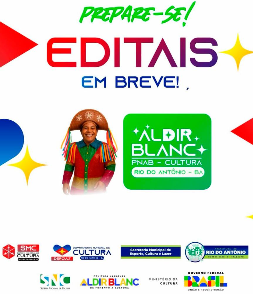 Rio do Antônio: Primeiro ano do Ciclo 2 da Política Nacional Aldir Blanc (PNAB).