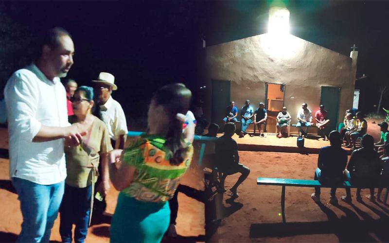 Vereador André ouve demandas de moradores das comunidades de Água Branca e Junco dos Caires