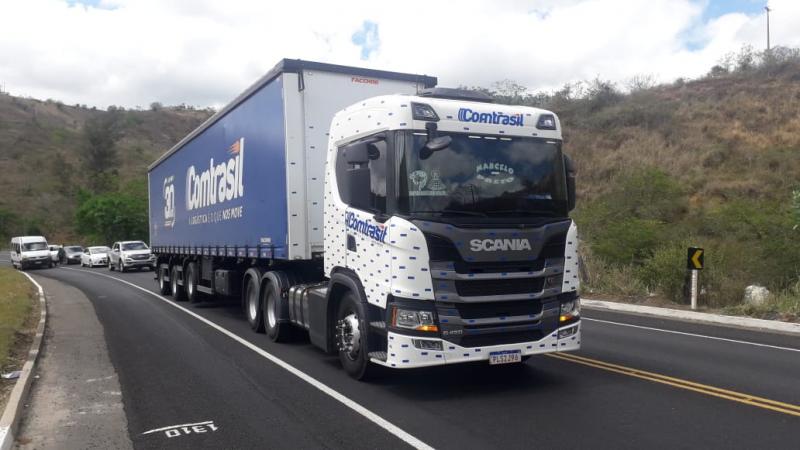 Brumado: É da Comtrasil o primeiro Scania movido a gás a operar na região Nordeste do Brasil