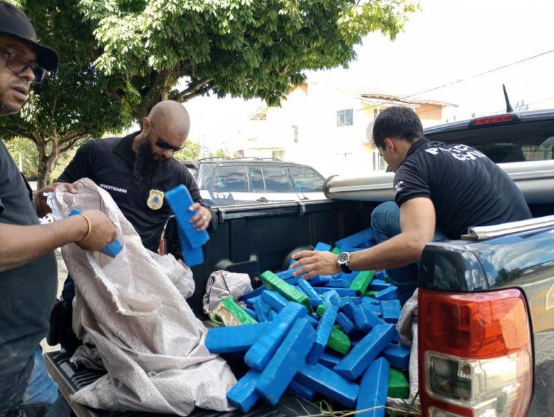 Operação Unum Corpus realizou hoje maior apreensão de drogas