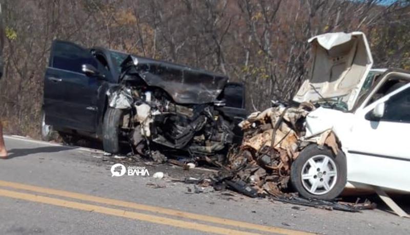 Acidente na BR-030 em Brumado deixa uma vítima fatal e outros cinco feridos