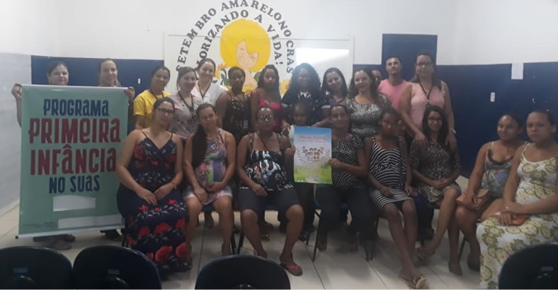 CRAS Ester Trindade promove encontro com gestantes e famílias em Brumado