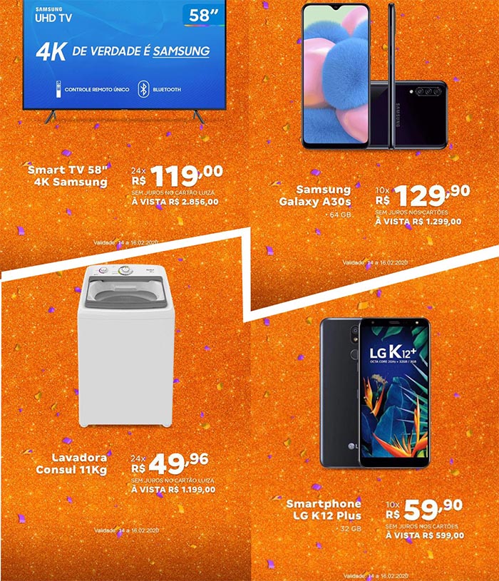 Aproveite as ofertas imbatíveis na loja Magazine Luiza em Brumado, confira o bloco de ofertas 