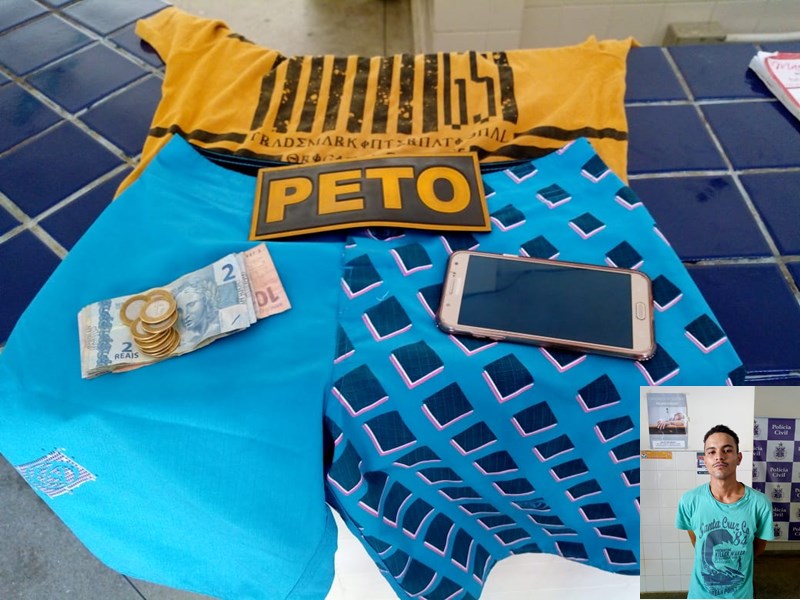 Brumado: Homem é preso por roubo e reconhecido pela vítima na delegacia