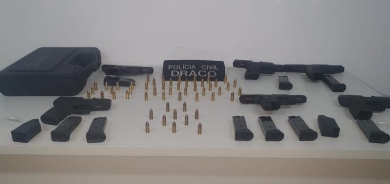 Polícia da Bahia localiza 17 armas de fogo por dia e amplia em 23% as apreensões