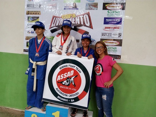 Brumado: alunos da academia Aranha Figth Team ficam com os primeiros lugares em competição de Jiu Jitsu em Livramento