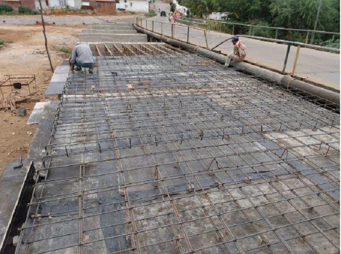 População comemora ritmo intenso das obras de duplicação da Ponte do Bairro São Jorge  em Brumado