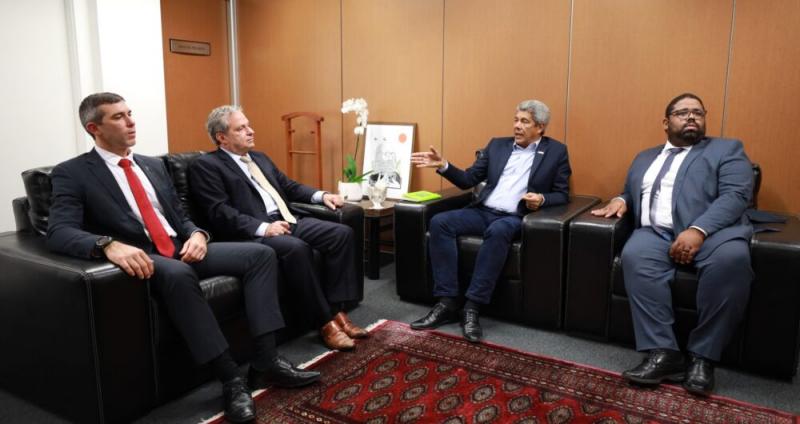 Governador e secretário nacional de segurança discutem ampliação das ações integradas na Bahia