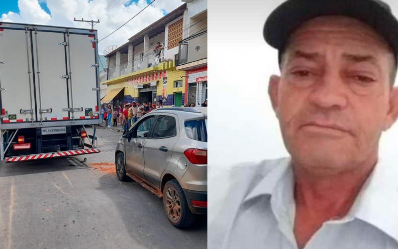 Acidente de trânsito deixa vítima fatal no centro de Guajeru