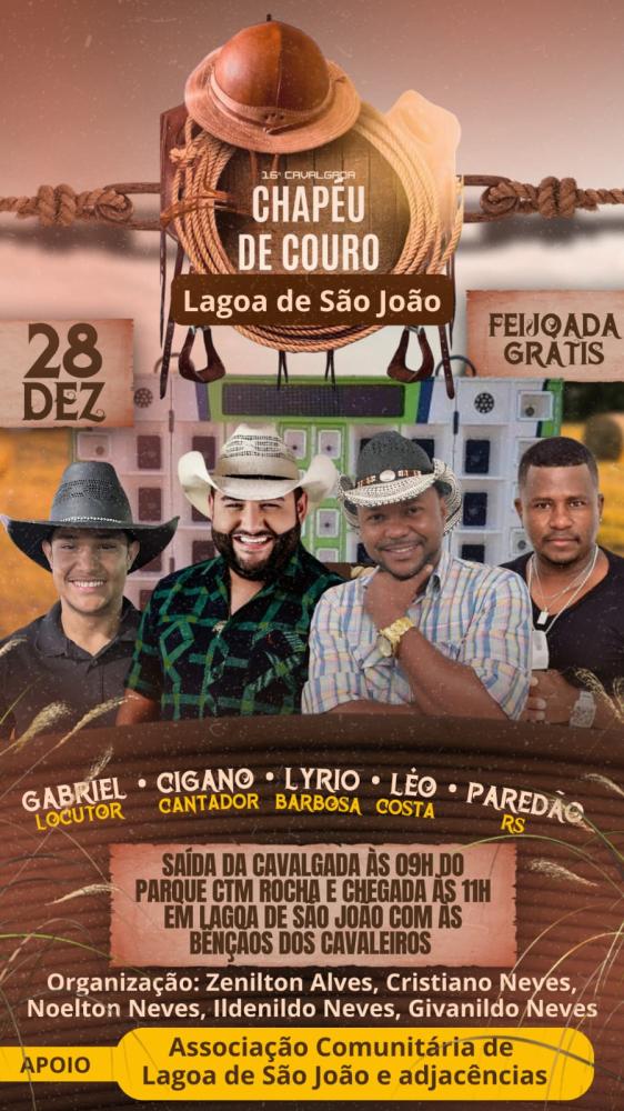 Tradicional Cavalgada da Lagoa de São João em Brumado acontece neste sábado